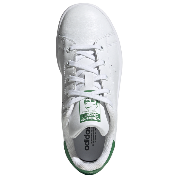 adidas Originals Stan Smith - Boys' Preschool - Green/White/White - Image 4