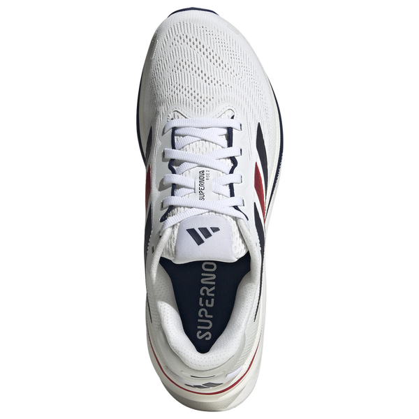 adidas Supernova Rise 2 - Women's - White/Dark Blue/Pure Ruby - Image 4
