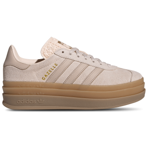 adidas Originals Gazelle Bold - Girls' Grade School - Beige/Wonder Taupe/Brown