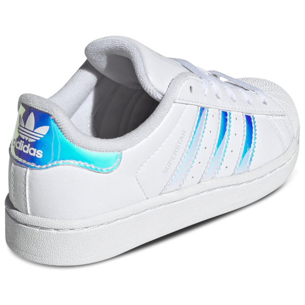 adidas Originals Superstar II - Girls' Preschool - White/Multi - Image 3