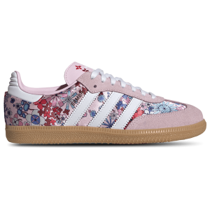 adidas Liberty London Samba OG - Girls' Grade School - Pink/Blue