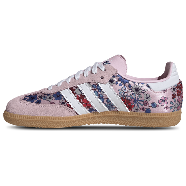 adidas Liberty London Samba OG - Girls' Grade School - Pink/Blue - Image 2