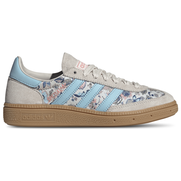 adidas Originals Handball Spezial - Girls' Grade School - Off White/Gum/Icy Blue