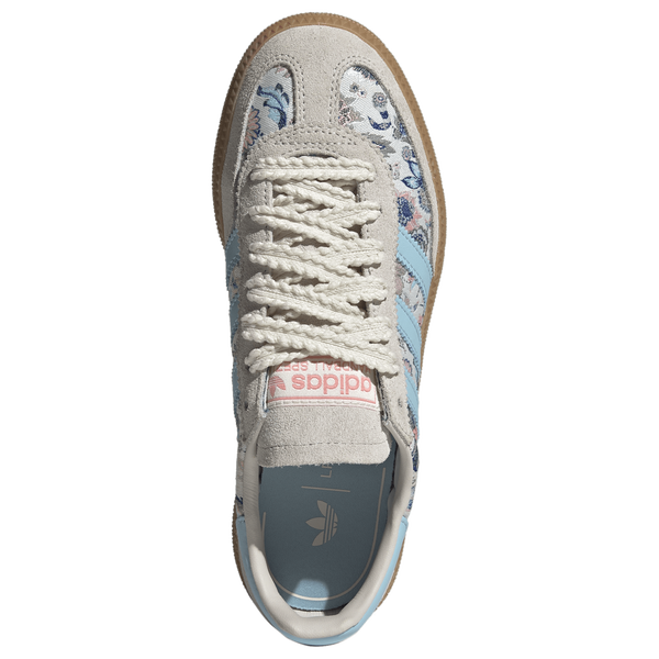 adidas Originals Handball Spezial - Girls' Grade School - Off White/Gum/Icy Blue - Image 4