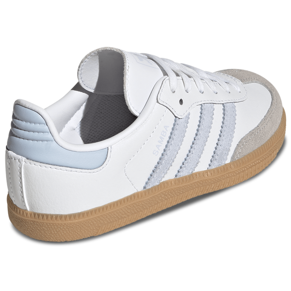 adidas Originals Samba OG - Boys' Preschool - Blue/White - Image 3