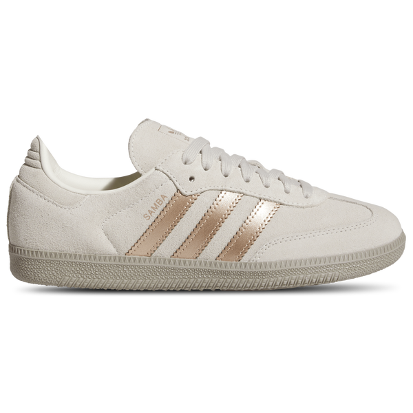 adidas Originals Samba OG - Women's - Off White/Copper Metallic