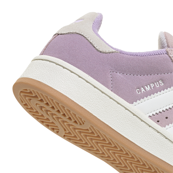 adidas Originals Campus 00s - Girls' Grade School - Core White/Almost Pink/Powder Plum - Image 6