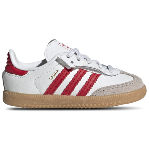 adidas Originals Samba - Boys' Toddler - White/Better Scarlet/Gum