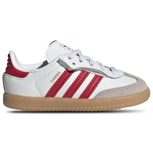adidas Originals Samba - Boys' Toddler - White/Better Scarlet/Gum