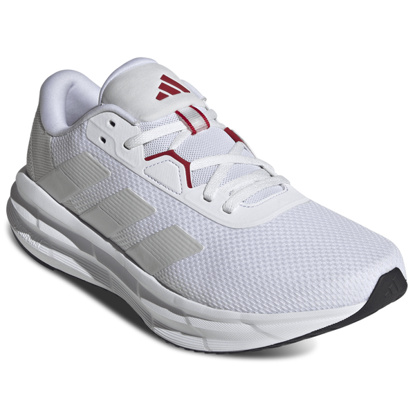 adidas Galaxy 7 - Men's - White/Grey One/Power Red - Image 6