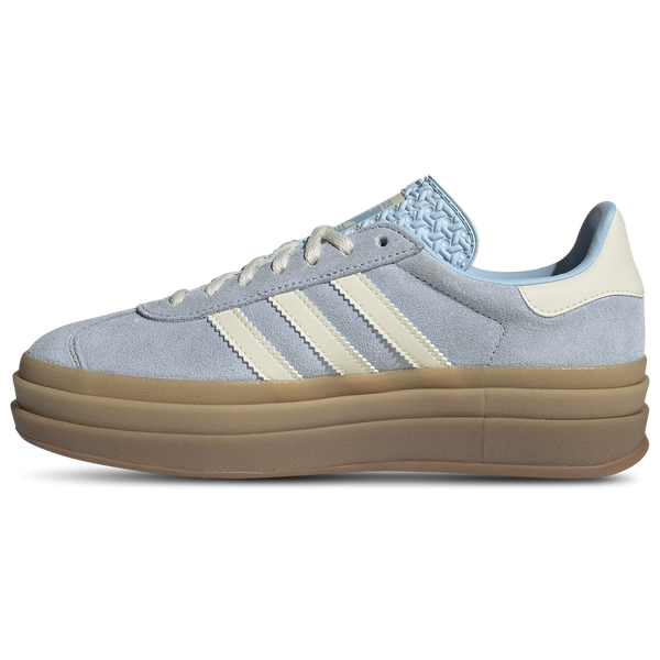 adidas Originals Gazelle Bold - Women's - Cream/Clear Sky - Image 2