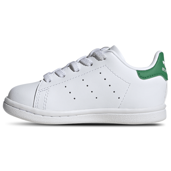 adidas Originals Stan Smith - Girls' Toddler - White/White - Image 2
