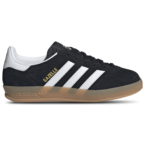 adidas Originals Gazelle Indoor - Boys' Grade School - Black/White