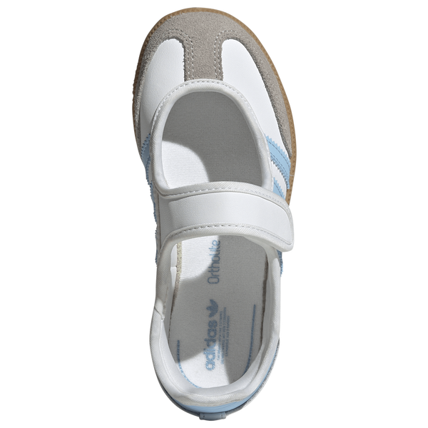 adidas Originals Samba Jane - Girls' Preschool - Ftwr White/Clear Sky - Image 4