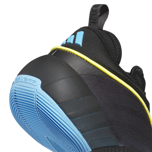 adidas D.O.N. Issue 7 - Men's - Yellow/Lucid Aquamarine/Core Black - Image 6