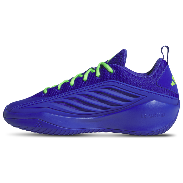 adidas Believe That 1 - Men's - Lucid Blue/Screaming Green - Image 2