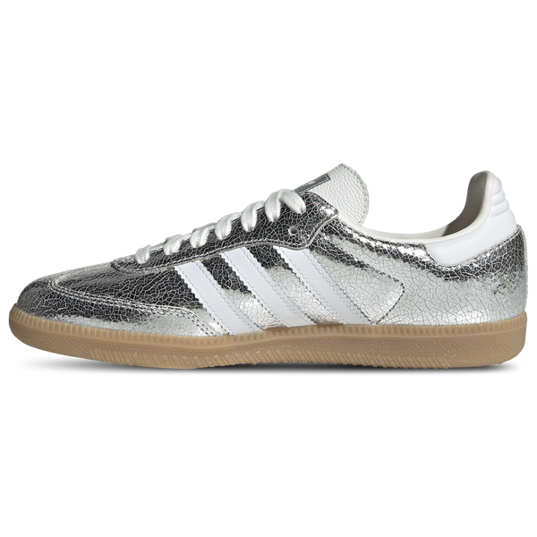 adidas Originals Samba OG - Women's - White/Silver - Image 2