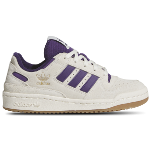 adidas Originals Forum Low - Boys' Grade School - Off White/Violet