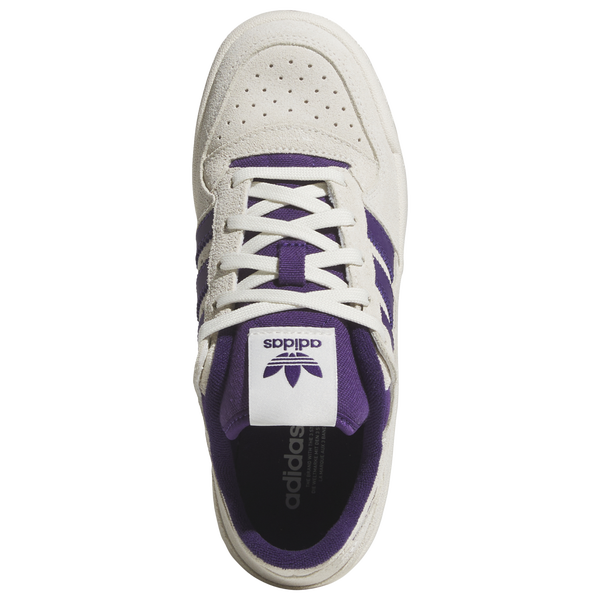 adidas Originals Forum Low - Boys' Grade School - Off White/Violet - Image 4