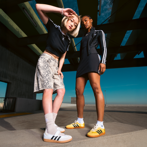 adidas Originals Samba Jane - Women's - White/Alumina/Black - Image 6