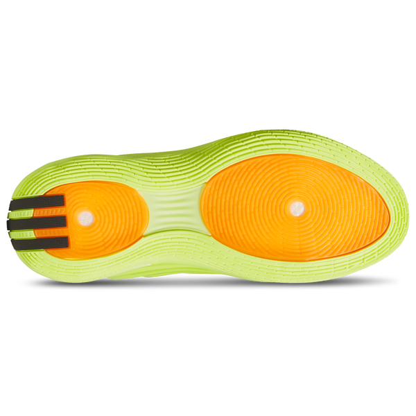 adidas Harden Volume 10 - Men's - Hi Res Yellow/Core Black/Lucid Orange - Image 5