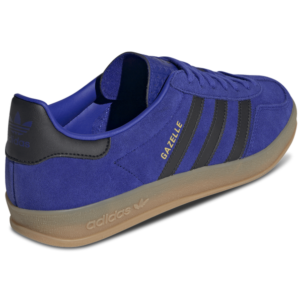 adidas Originals Gazelle Indoor - Men's - Lucid Blue/Black - Image 3