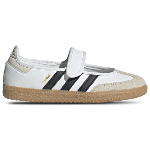 adidas Originals Samba Mary Jane - Girls' Grade School - Gum/White/Alumina