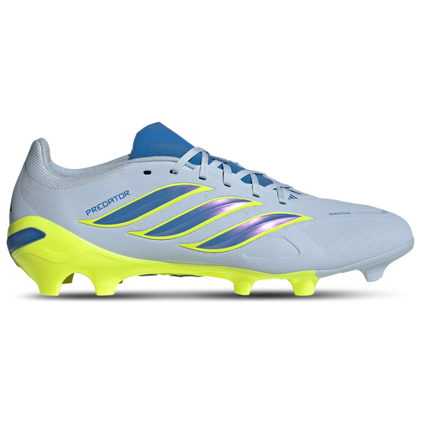adidas Predator League FG - Men's - Crystal Sky/Ray Blue/Team Solar Yellow