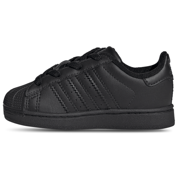 adidas Originals Superstar II - Boys' Toddler - Black/Black - Image 2