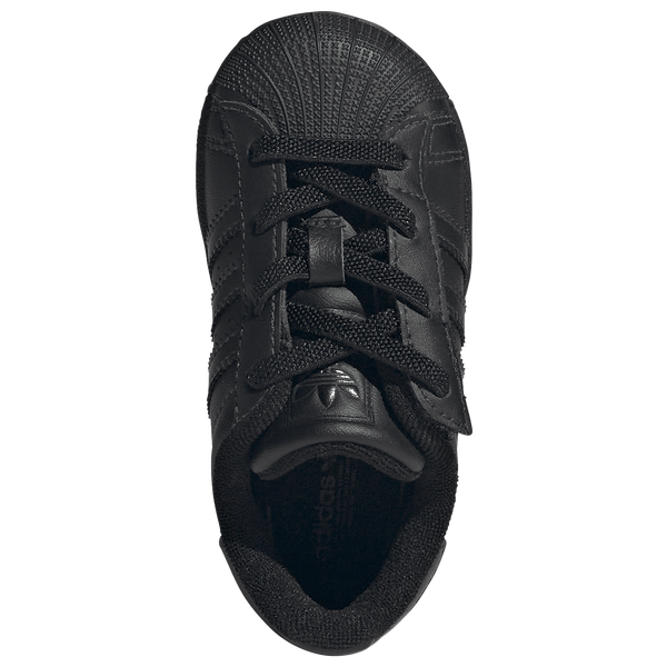 adidas Originals Superstar II - Boys' Toddler - Black/Black - Image 4