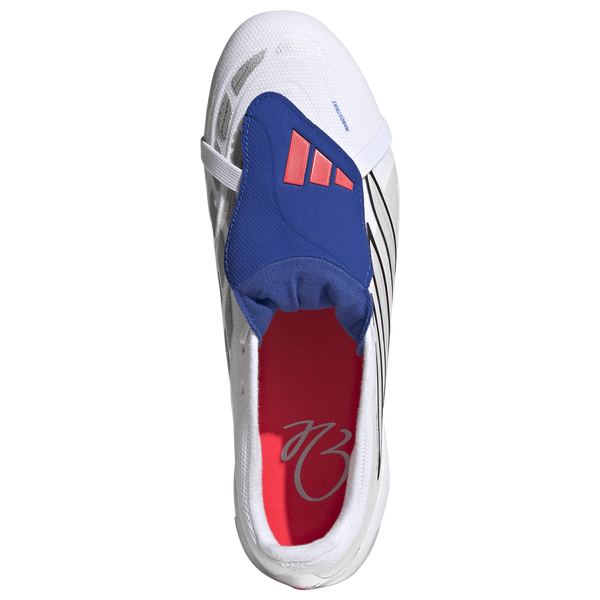 adidas Predator League Folded Tongue FG/MG - Men's - Ftwr White/Zero Met - Image 4