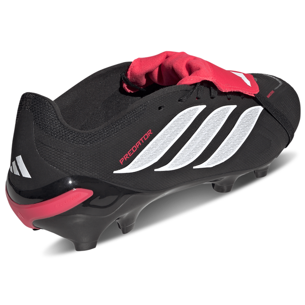 adidas Predator League Folded Tongue FG/MG - Men's - Ftwr White/Core Black - Image 3