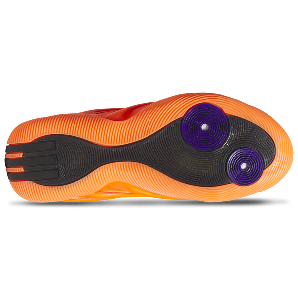 adidas Harden Volume 9 - Men's - Solar Orange/Core Black/Collegiate Purple - Image 5