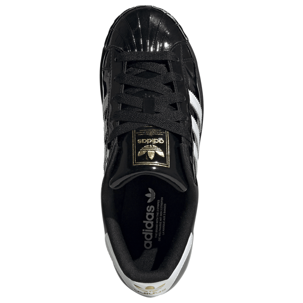 adidas Originals Superstar II - Women's - White/Core Black/Gold Metallic - Image 4