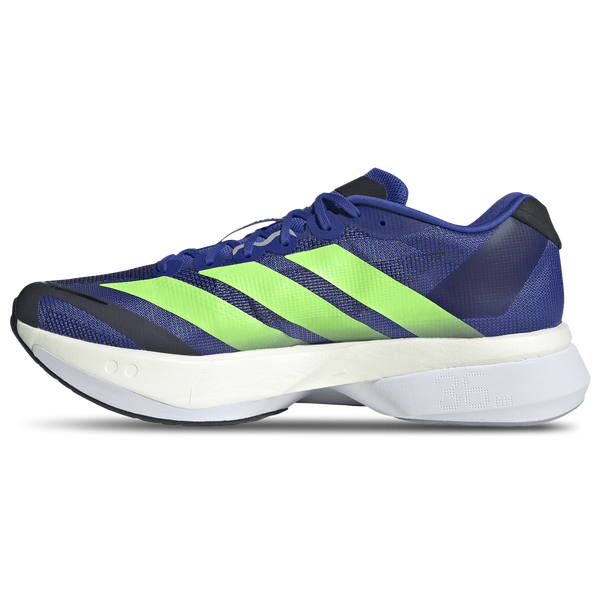 adidas Boston 13 - Men's - Lime Burst/Lucid Blue - Image 2
