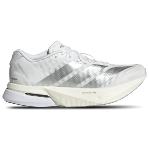 adidas adiZero Boston 13 - Women's - White/Matte Silver