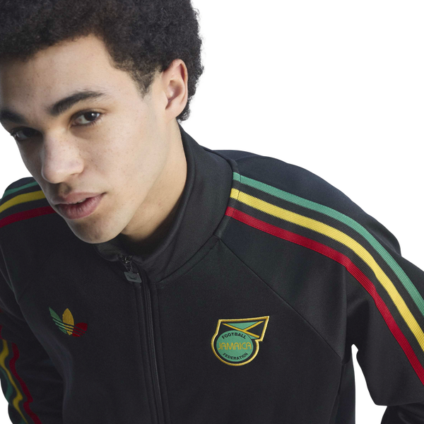 adidas Jamaica OG Track Top - Men's - Black - Image 5