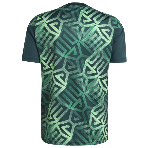 adidas Mexico 26 Home Pre Match Jersey - Men's - Green - Image 7