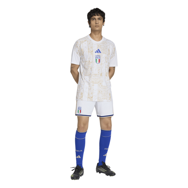 adidas Italy 26 Home Pre Match Jersey - Men's - White - Image 3