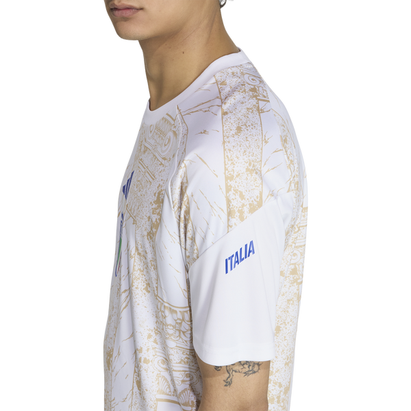 adidas Italy 26 Home Pre Match Jersey - Men's - White - Image 4
