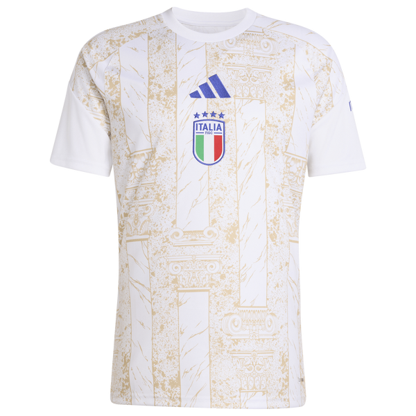 adidas Italy 26 Home Pre Match Jersey - Men's - White - Image 6