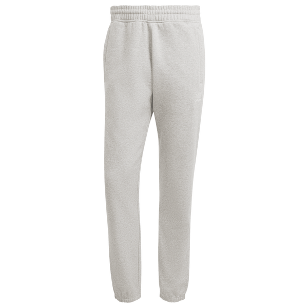 adidas Originals Trefoil Essentials Lifestyle Pants - Men's - Medium Grey Heather/White - Image 5
