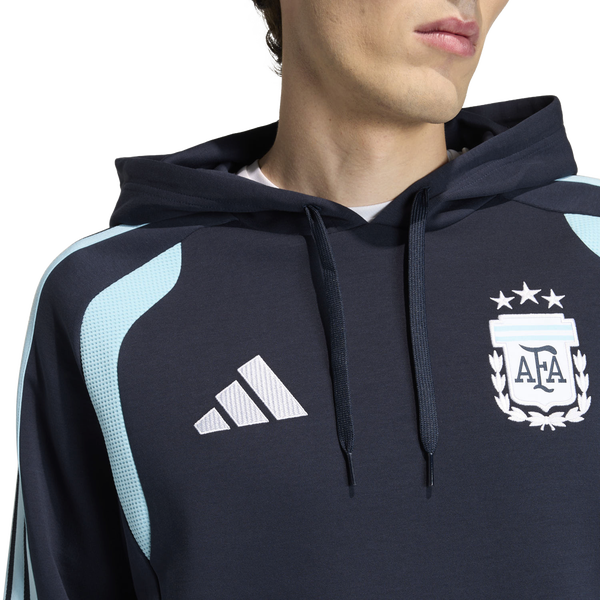 adidas Argentina 26 Tiro Sweat Hoodie - Men's - Night Navy - Image 5