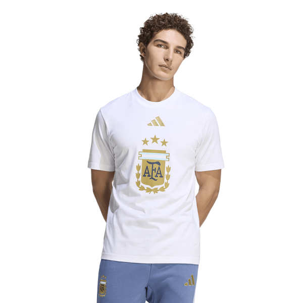 adidas Argentina Dna Graphic T-Shirt - Men's - White