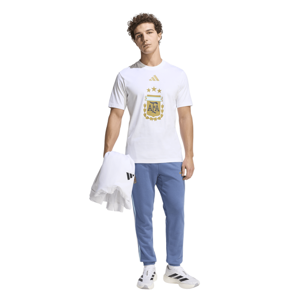 adidas Argentina Dna Graphic T-Shirt - Men's - White - Image 3