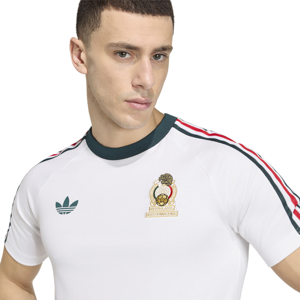 adidas Mexico 3S OG T-Shirt - Men's - White - Image 3