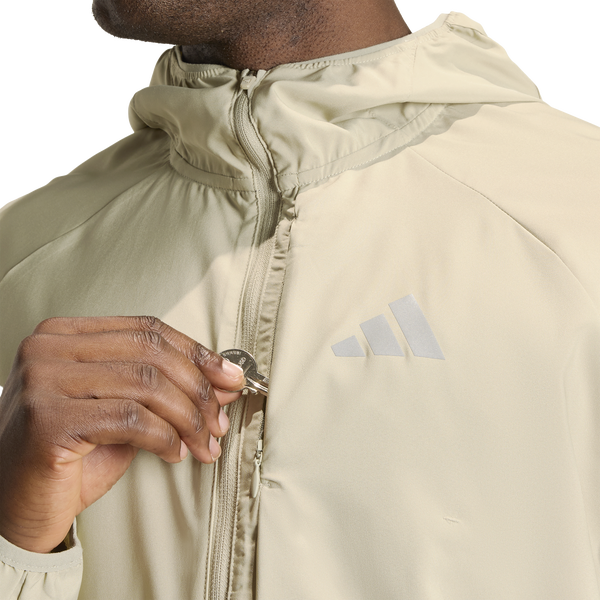 adidas adi365 Essentials Running Jacket - Men's - Wonder Cargo - Image 3