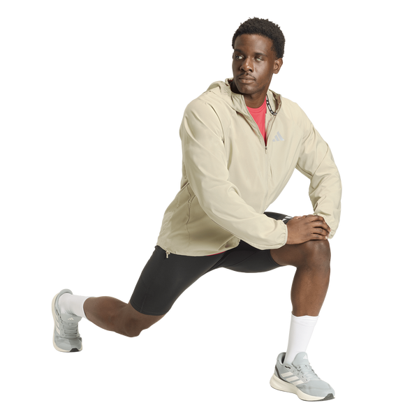 adidas adi365 Essentials Running Jacket - Men's - Wonder Cargo - Image 5