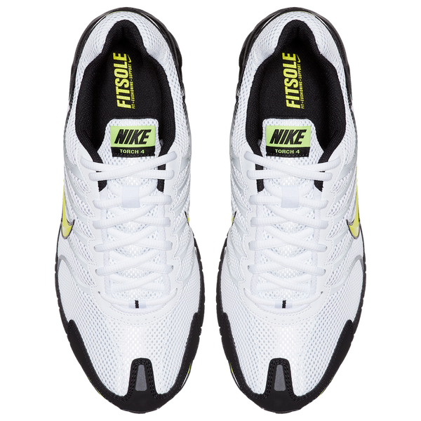 Nike Air Max Torch 4 - Men's - White/Volt/Black - Image 4