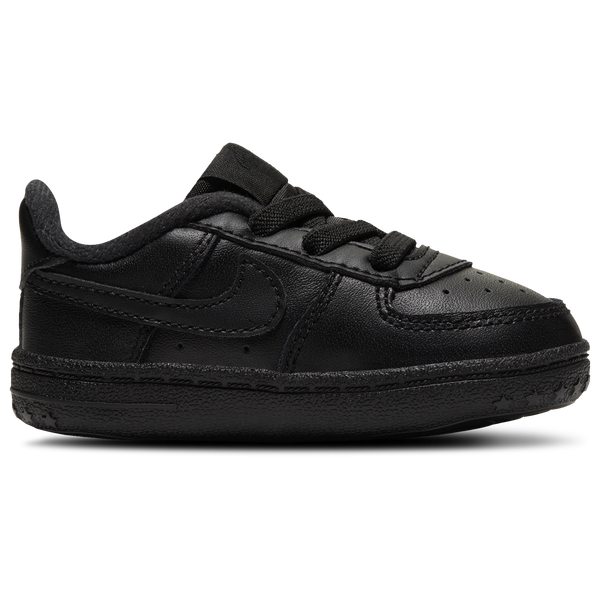 Nike Air Force One Crib - Boys' Infant - Black/Black/Black